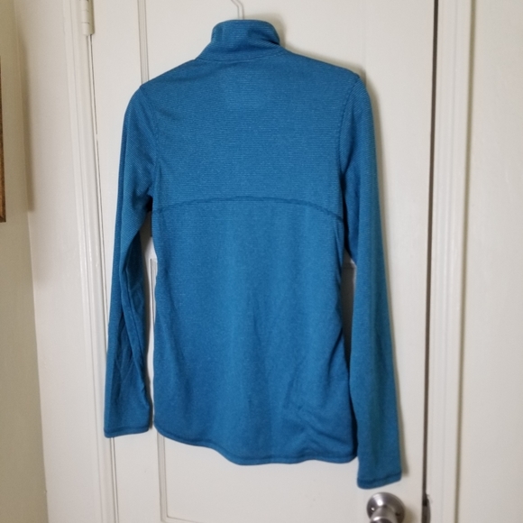 CHAMPION DUO DRY teal blue green 1/2 zip top - Picture 5 of 7